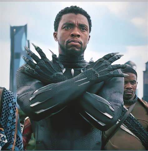 Chadwick's iconic role in Black-panther